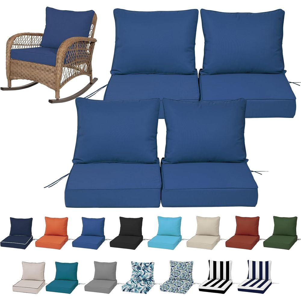 24x24 Outdoor Deep Seat Cushio - Outdoor Furniture Cushions 评论和价格