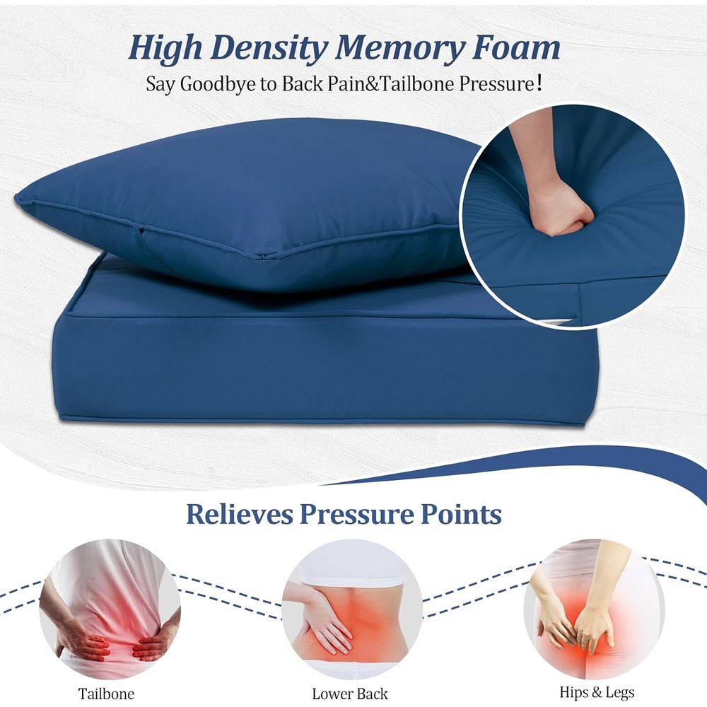 24x24 Outdoor Deep Seat Cushio - Outdoor Furniture Cushions 评论和价格