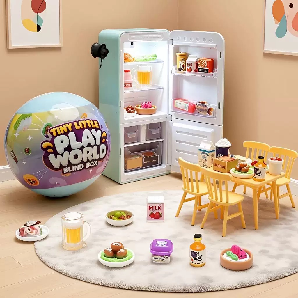4-Color Mini Fridge Blind Box  - Bistro Table Set 评论和价格