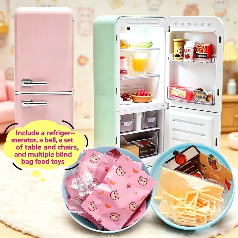 4-Color Mini Fridge Blind Box  - Bistro Table Set 评论和价格