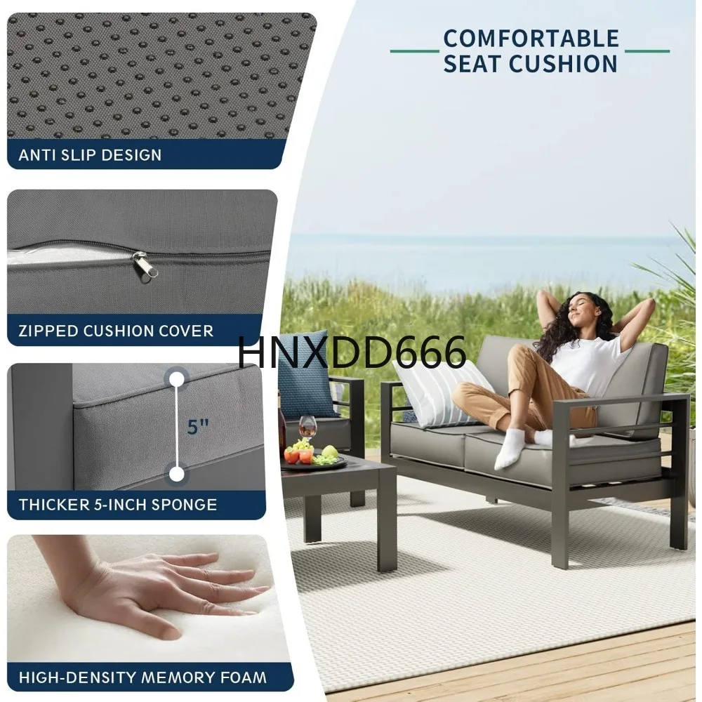 Patio Furniture Set with Fire  - Outdoor Furniture With Fire Pit 评论和价格
