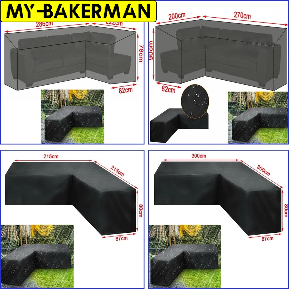 L Shape Furniture Waterproof   - Outdoor Furniture Rattan 评论和价格