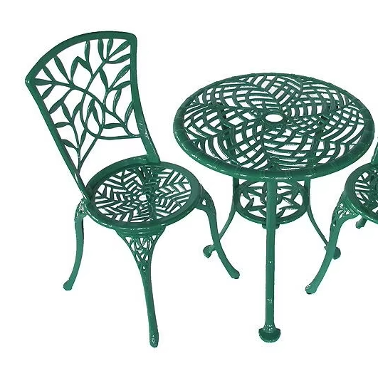 Durable Cast Aluminum 3-Piece  - Bistro Table Set 评论和价格