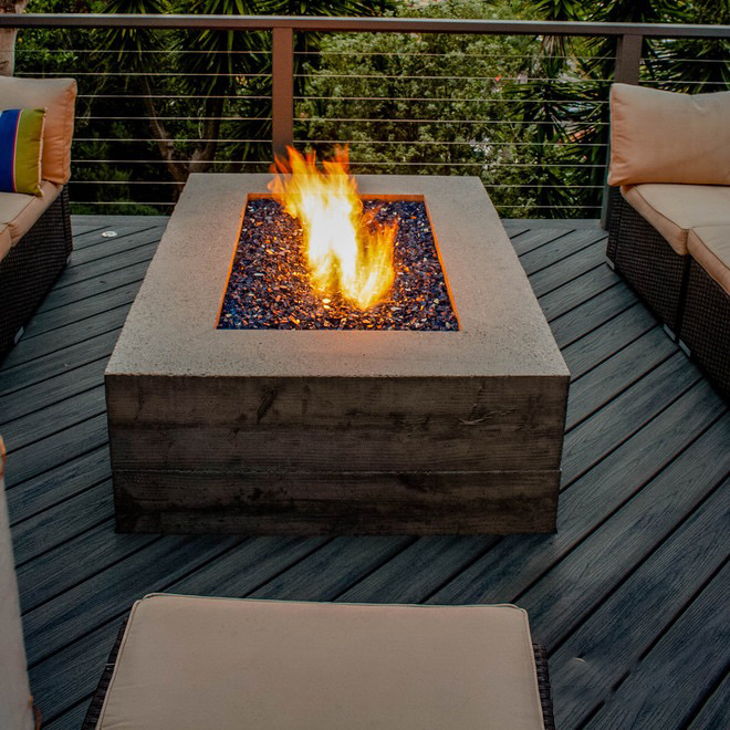 is-Modern Corten Steel Fire Pl - Outdoor Furniture With Fire Pit 评论和价格