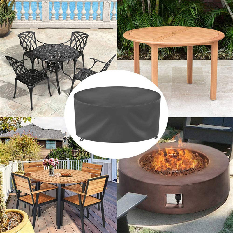 12 Sizes Round Furniture Cover - Outdoor Furniture Table And Chairs 评论和价格