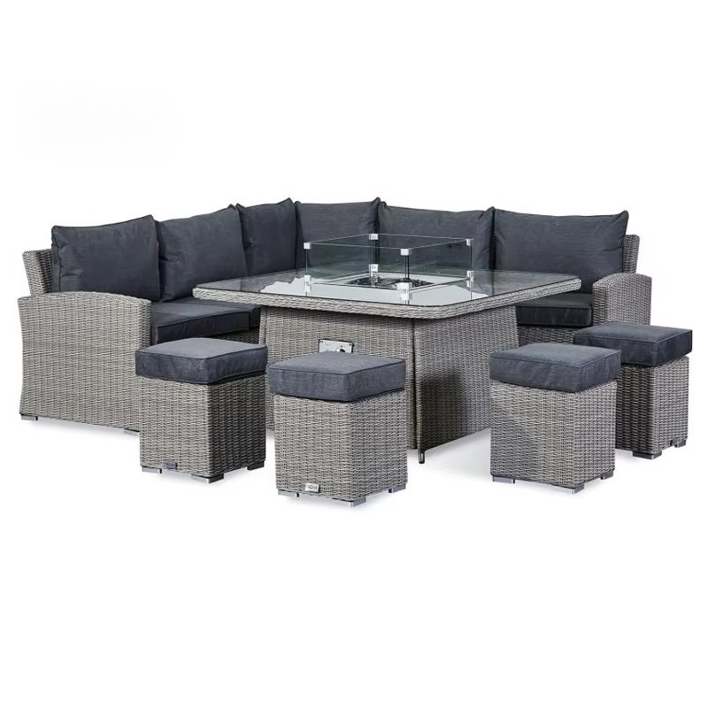 Garden Patio Sofa Set Waterpro - Outdoor Furniture With Fire Pit 评论和价格
