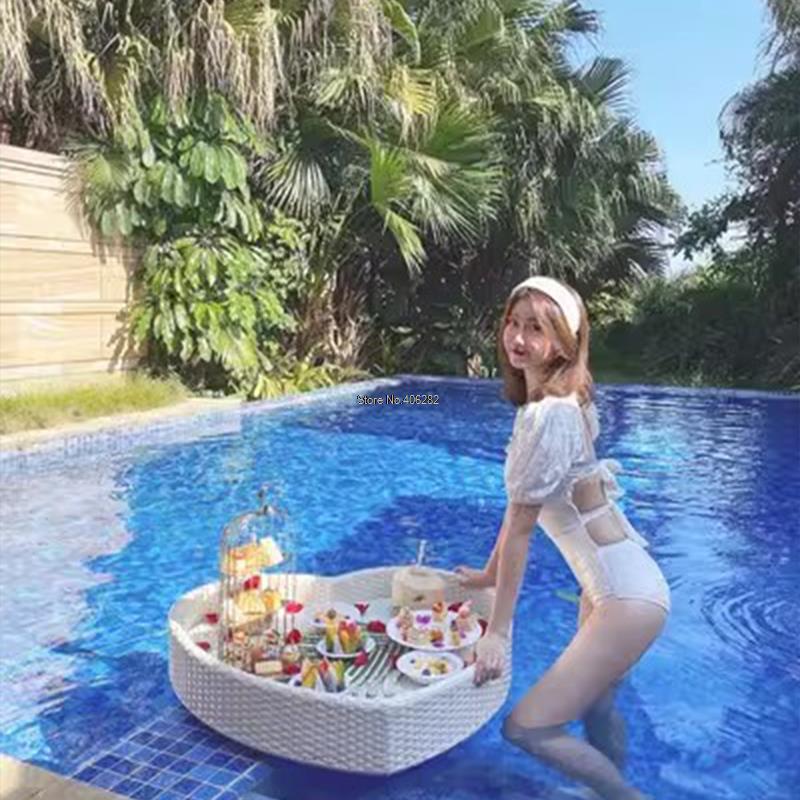 Swimming Pool Floating Rattan  - Outdoor Furniture In Bali 评论和价格