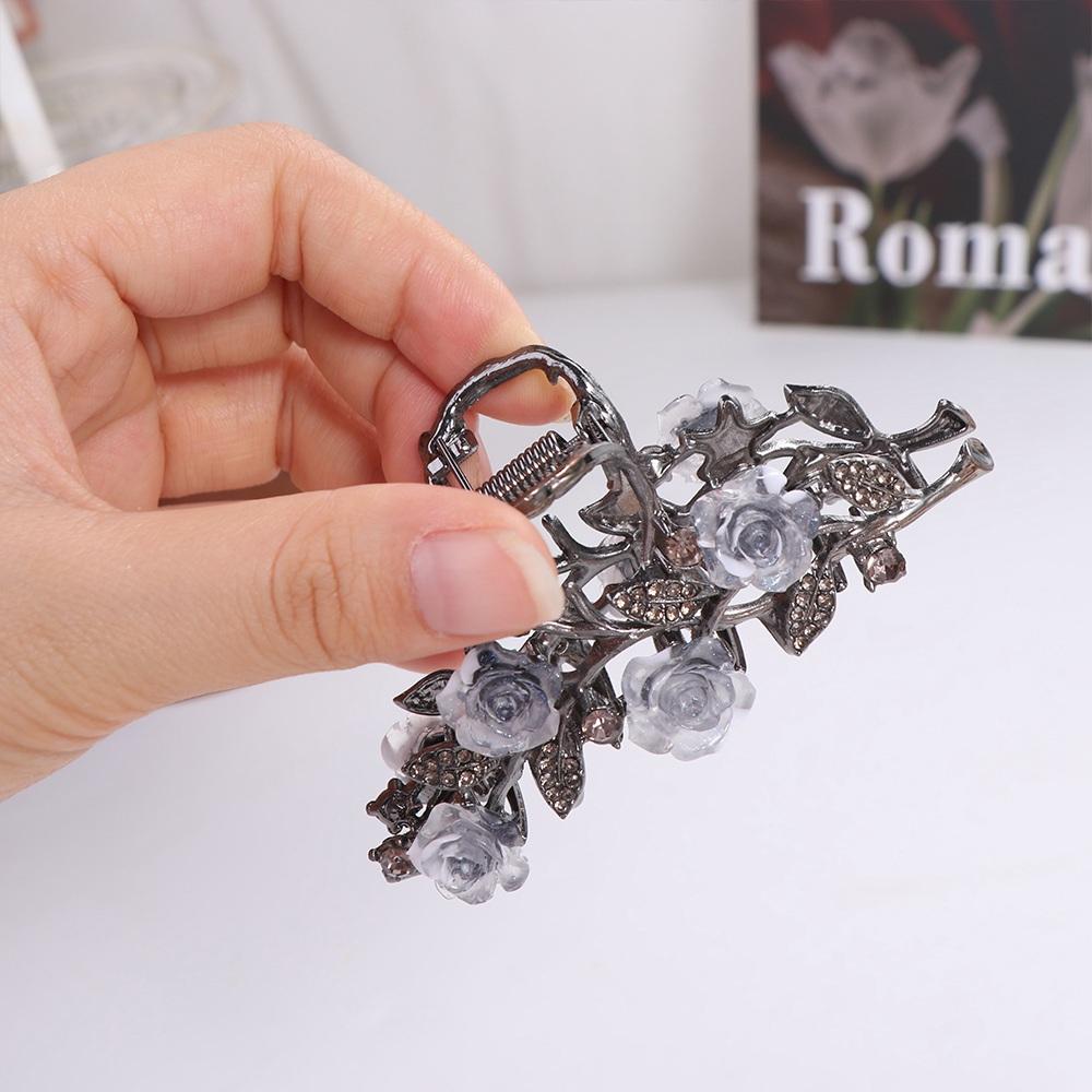 Flower Camellia Hair Claw Kore - Outdoor Furniture Decor 评论和价格