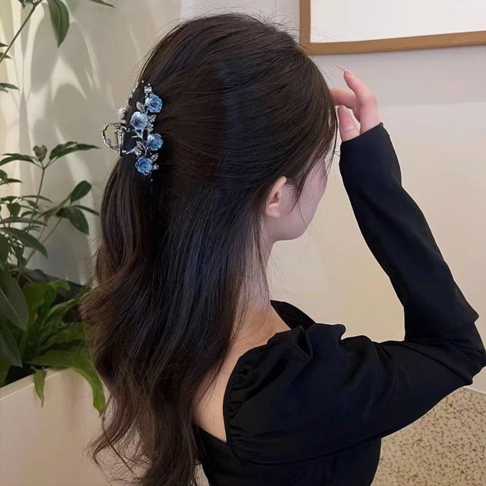Flower Camellia Hair Claw Kore - Outdoor Furniture Decor 评论和价格
