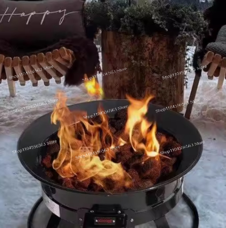 Portable Propane Fire Pit 58,0 - Outdoor Furniture With Fire Pit 评论和价格