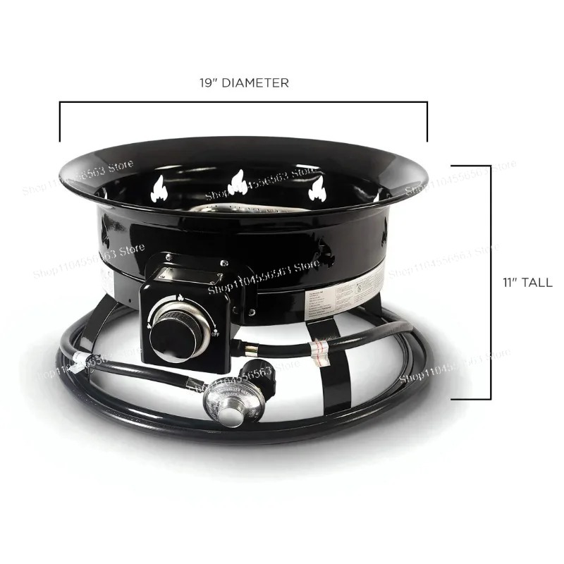 Portable Propane Fire Pit 58,0 - Outdoor Furniture With Fire Pit 评论和价格