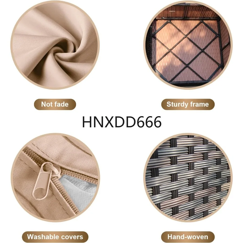 7 Piece Patio Furniture Set wi - Outdoor Furniture With Fire Pit 评论和价格