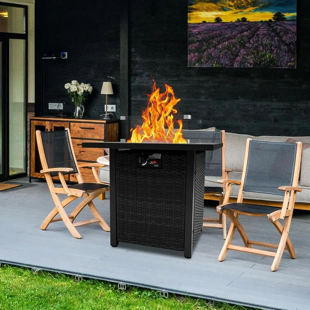Wicker Outdoor Patio Furniture - Outdoor Furniture With Fire Pit 评论和价格