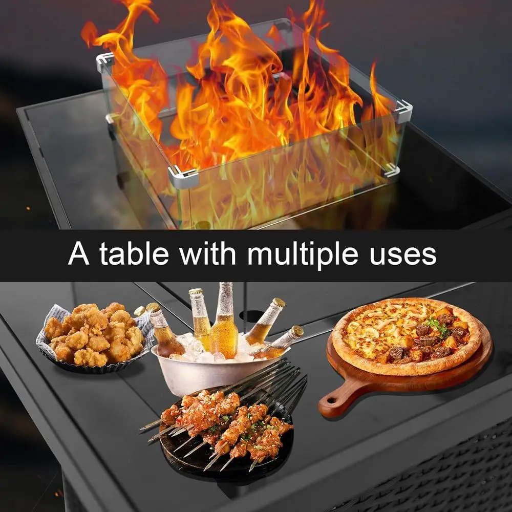 Wicker Outdoor Patio Furniture - Outdoor Furniture With Fire Pit 评论和价格