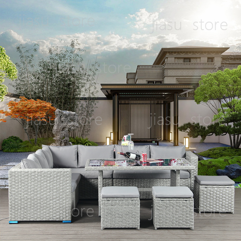 Set Patio Furniture Outdoor Ra - Outdoor Furniture Rattan 评论和价格