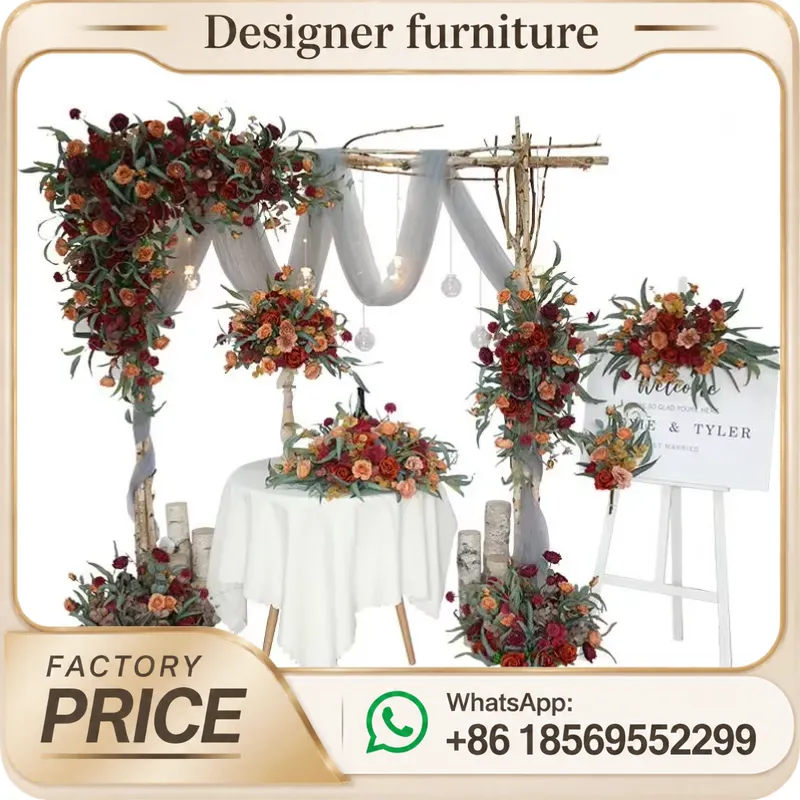 Artificial Rose Corner Flower  - Outdoor Furniture Decor 评论和价格