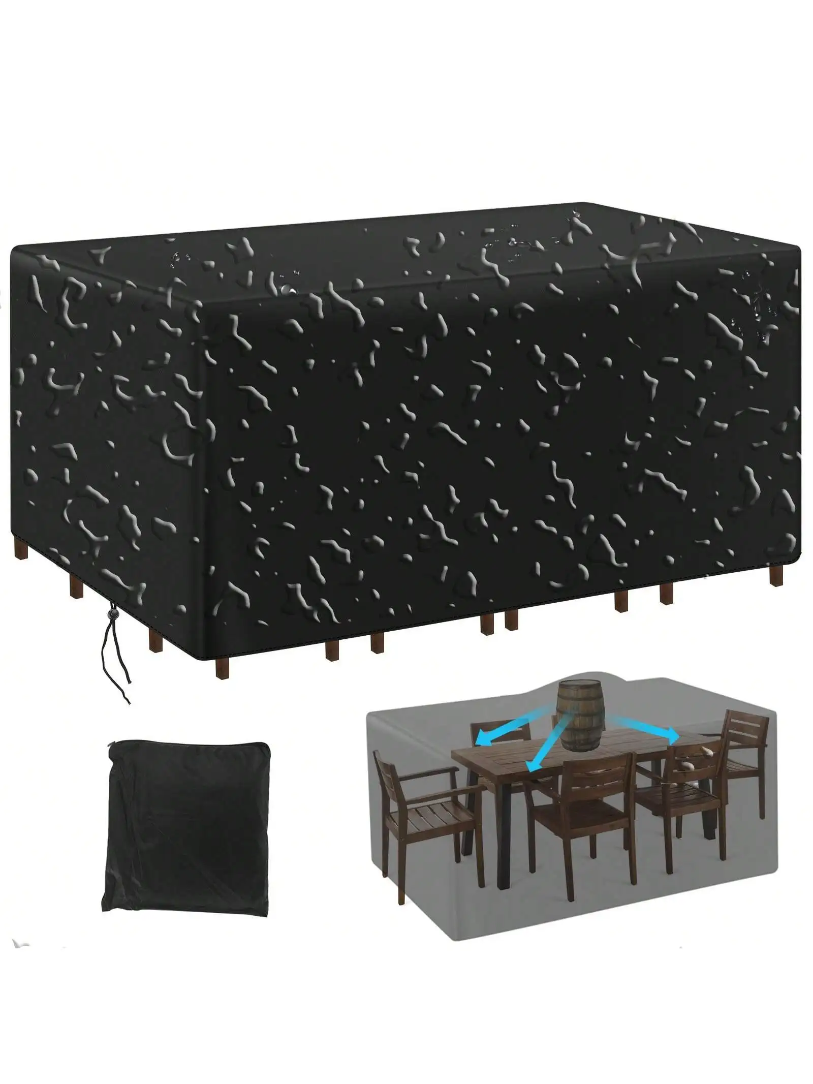 Multi-Size Outdoor Patio Garde - Outdoor Furniture Table And Chairs 评论和价格