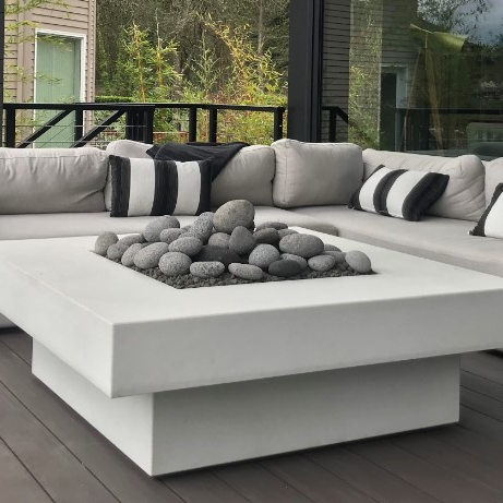 Outdoor Sofa Set Fire Pit Tabl - Outdoor Furniture With Fire Pit 评论和价格