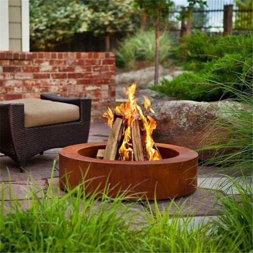 Outdoor Sofa Set Fire Pit Tabl - Outdoor Furniture With Fire Pit 评论和价格