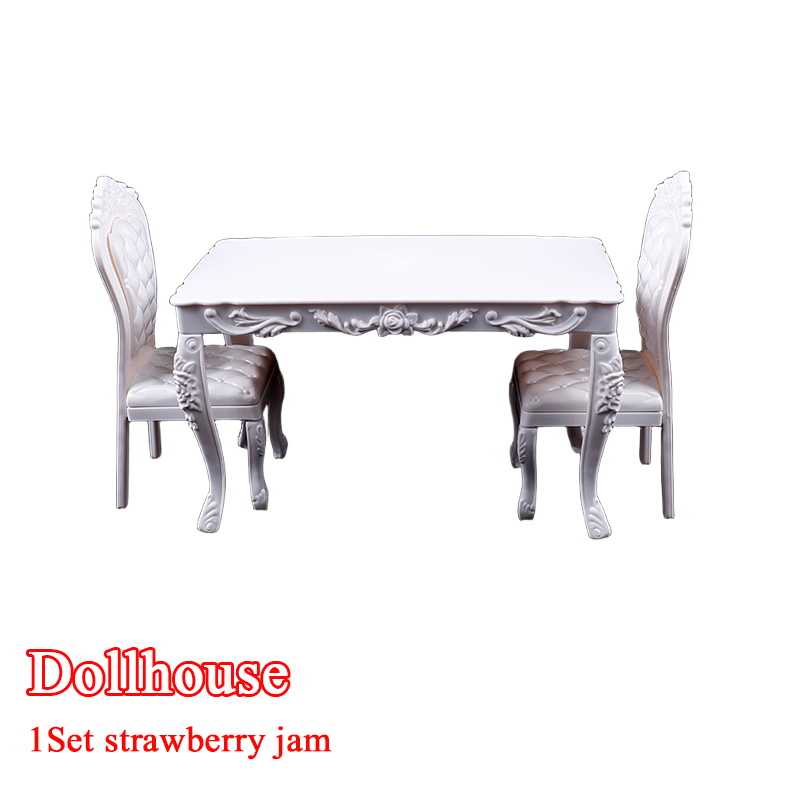 Dollhouse 1:6 Kitchen Furnitur - Bistro Table Set 评论和价格