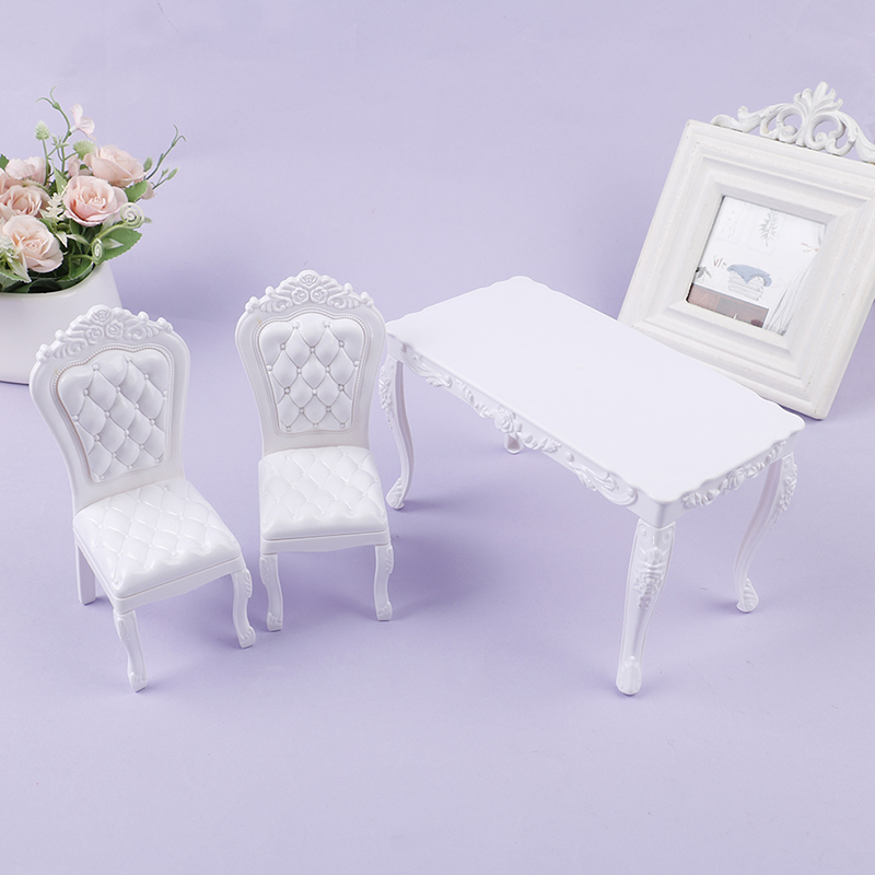 Dollhouse 1:6 Kitchen Furnitur - Bistro Table Set 评论和价格