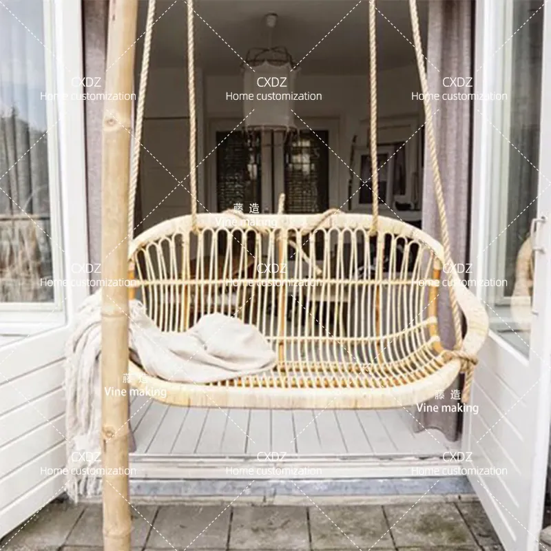Outdoor Double Hanging Rattan  - Outdoor Furniture In Bali 评论和价格
