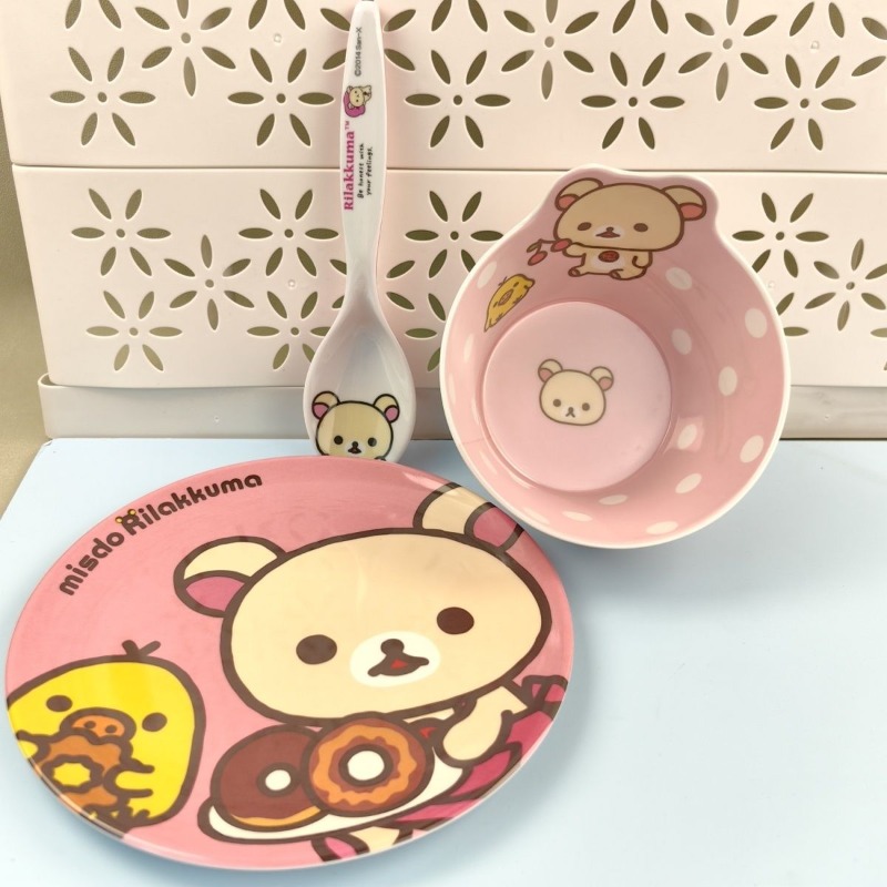 Adorable Rilakkuma Printed Dis - Bistro Table Set 评论和价格