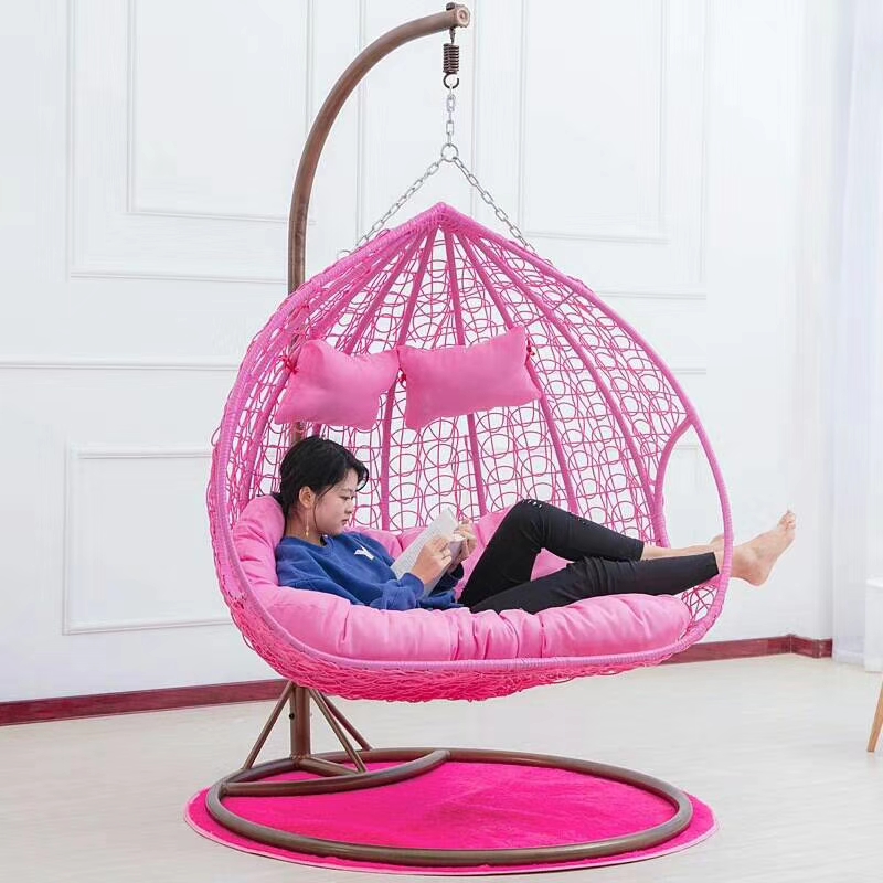 Wicker Hanging Patio Swing Egg - Outdoor Furniture Rattan 评论和价格