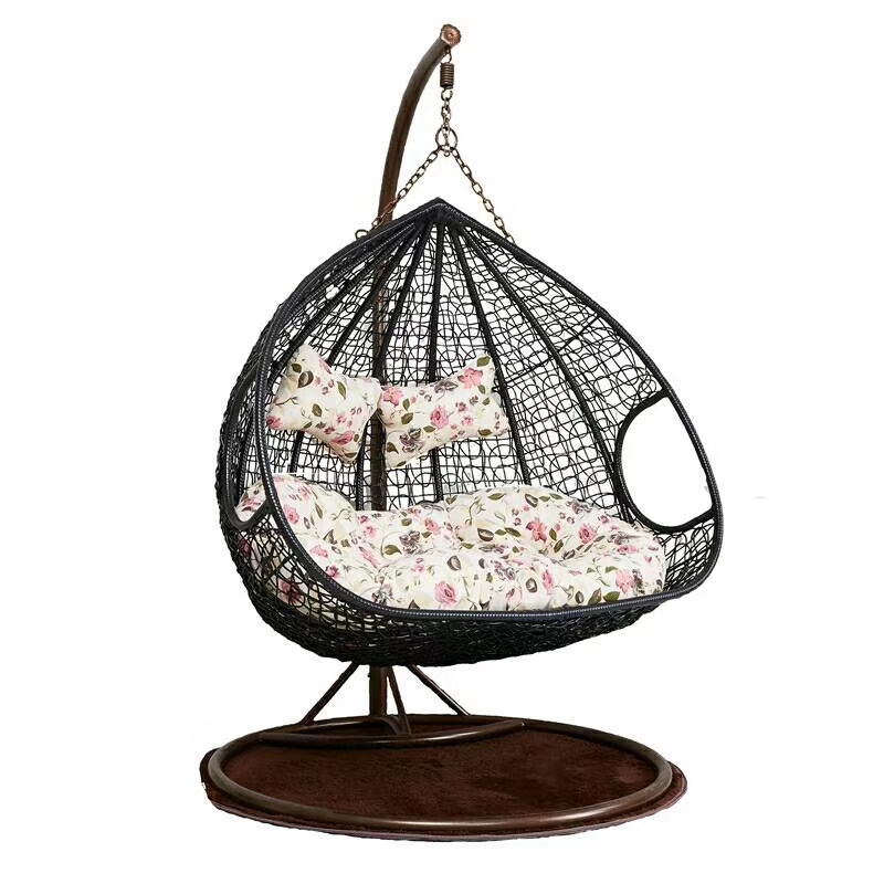 Wicker Hanging Patio Swing Egg - Outdoor Furniture Rattan 评论和价格