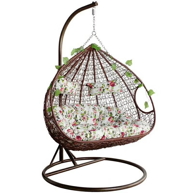 Wicker Hanging Patio Swing Egg - Outdoor Furniture Rattan 评论和价格