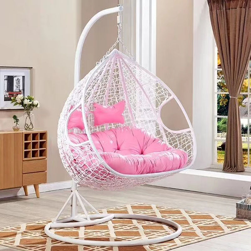 Wicker Hanging Patio Swing Egg - Outdoor Furniture Rattan 评论和价格