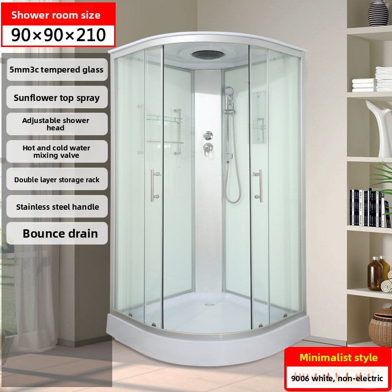 Integral shower room Bathroom  - Outdoor Furniture Modern 评论和价格