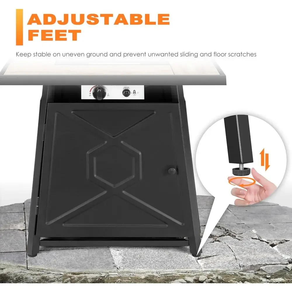 5-Piece Outdoor Patio Furnitur - Outdoor Furniture With Fire Pit 评论和价格