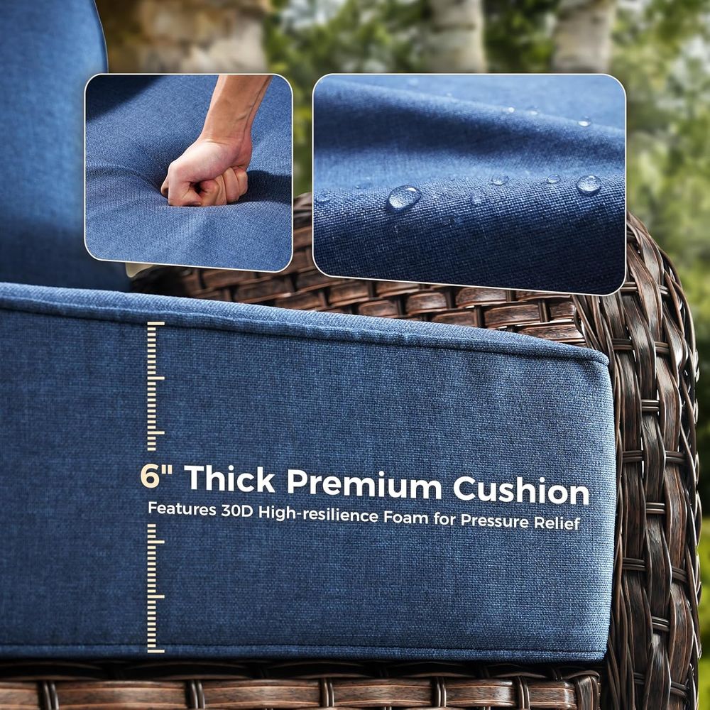 Outdoor Furniture Cushions, 6  - Outdoor Furniture Cushions 评论和价格
