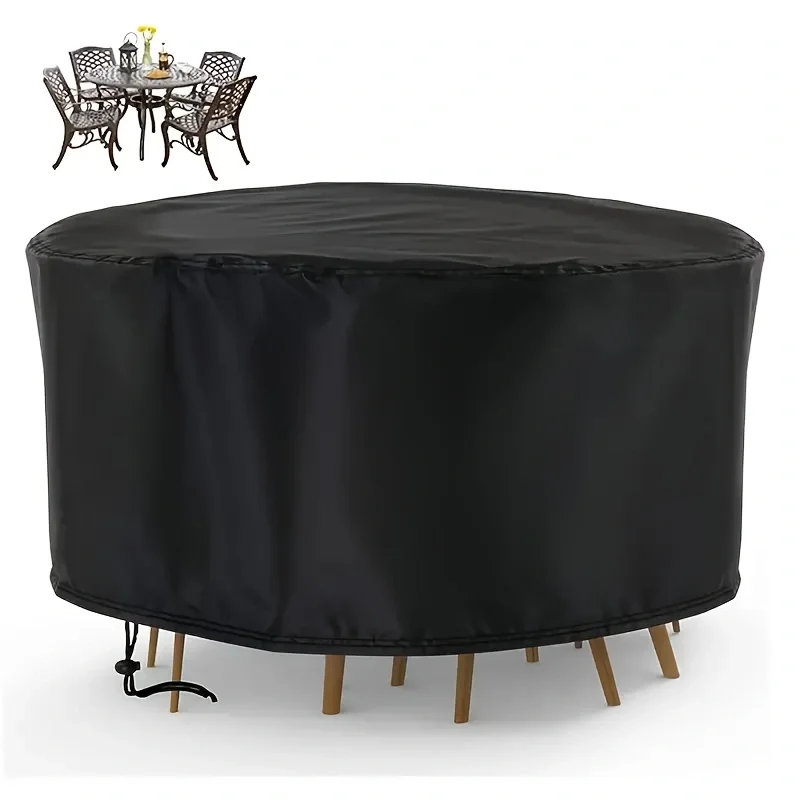 Waterproof Round Patio Furnitu - Outdoor Furniture Table And Chairs 评论和价格