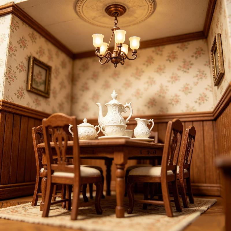 .New Sale.Stylish Miniature Do - Bistro Table Set 评论和价格